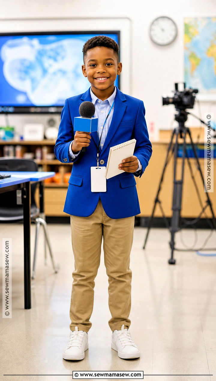 News Reporter Career Day Costume - 30 career dress up day at school ideas