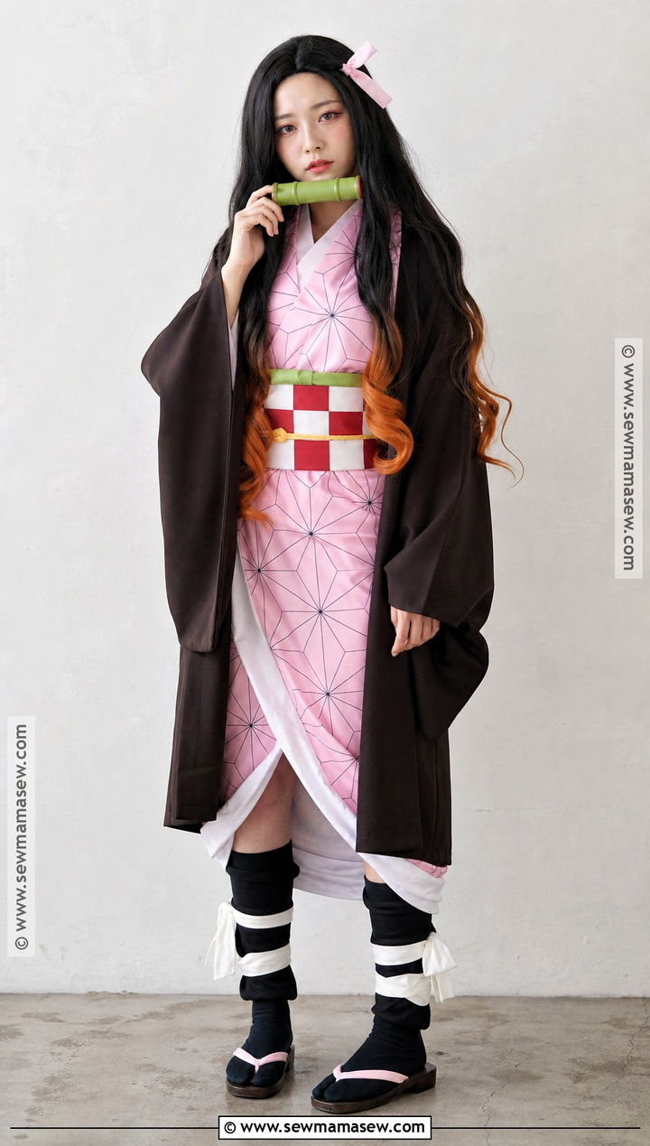 Nezuko Black Hair Cosplay - 35 black hair cosplay ideas