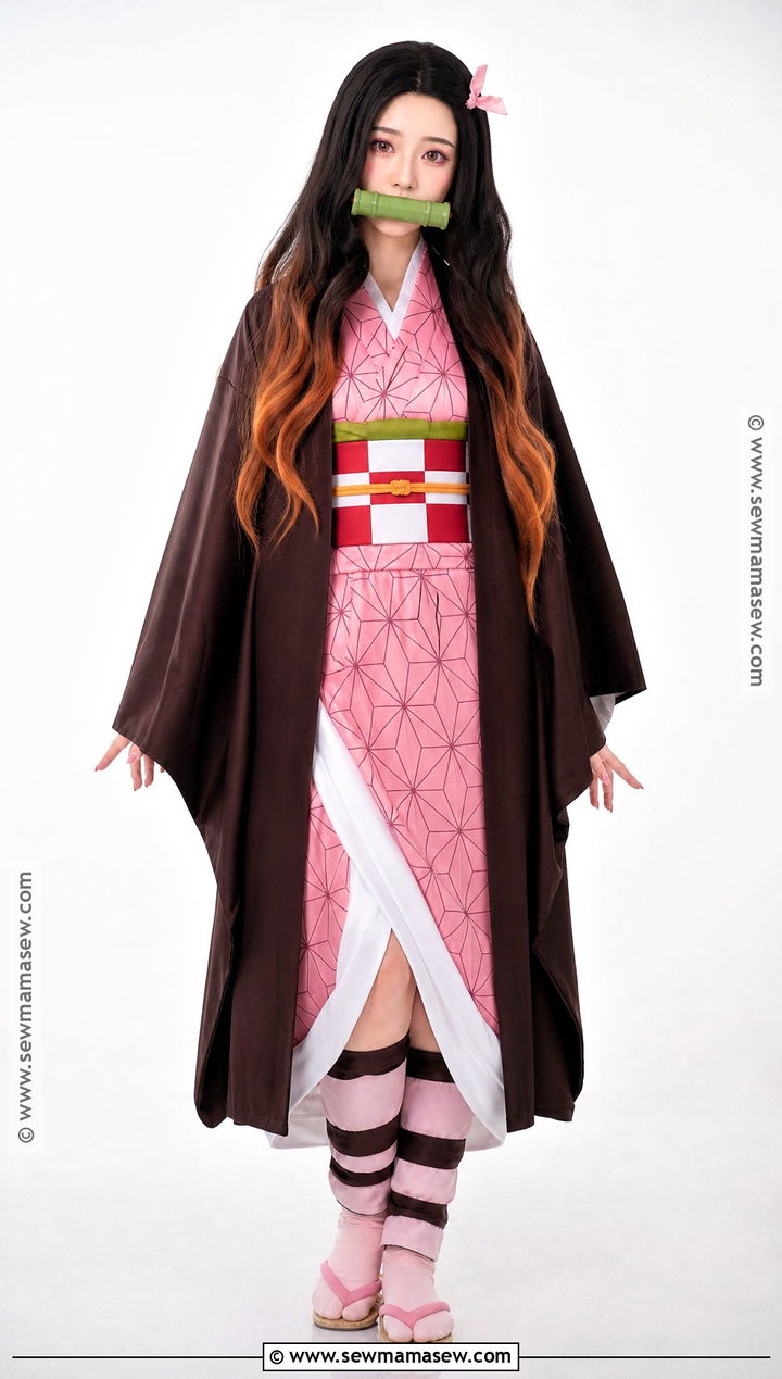 Nezuko Kamado Cosplay Costume - 35 Cosplay Costumes