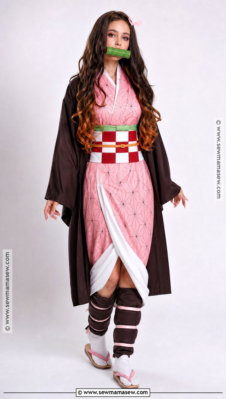 Nezuko Kamado Cosplay - 30 brown hair cosplay ideas