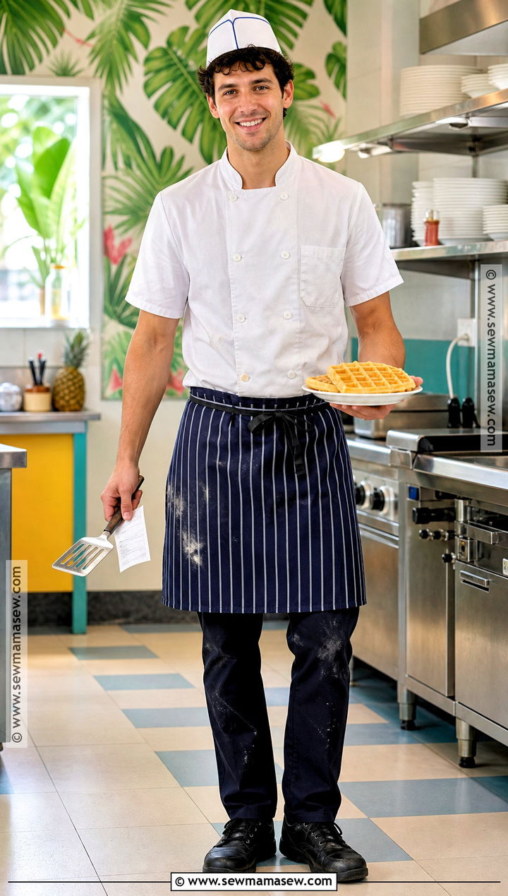 Nick Diner Cook Costume - 30 50 first dates costumes