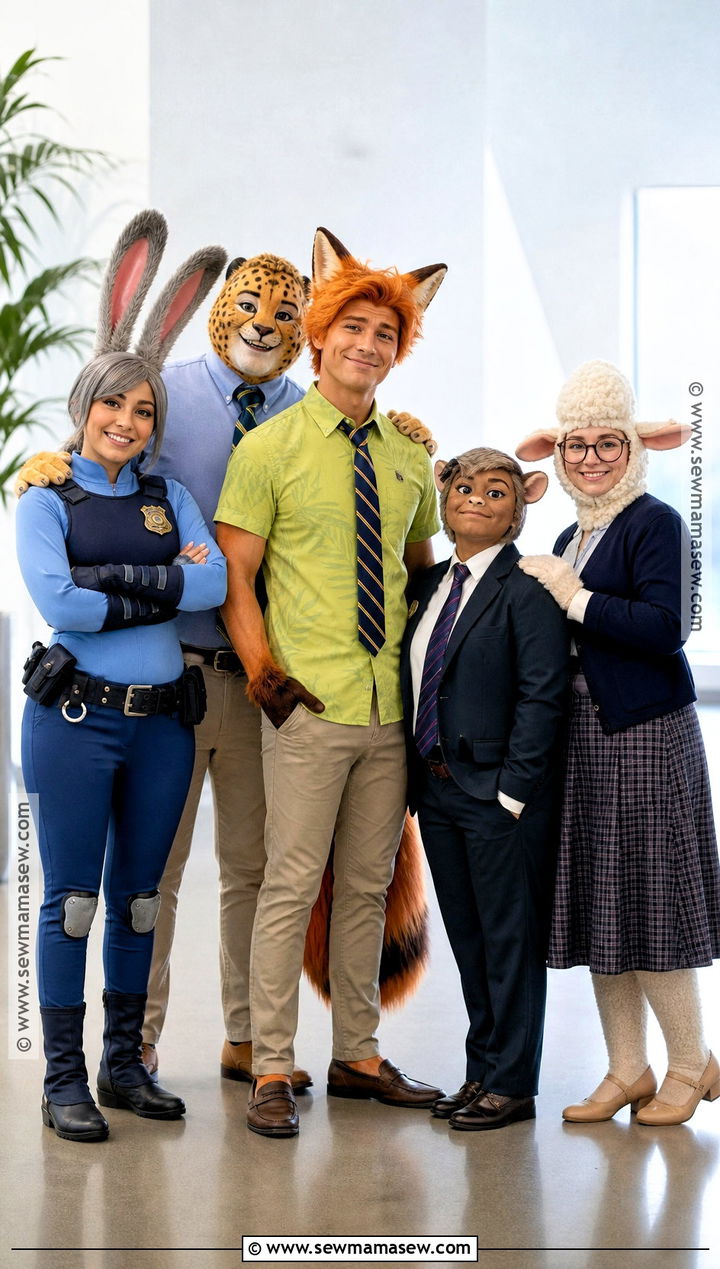 Nick Wilde Group Cosplay - 30 Nick Wilde Cosplay Ideas
