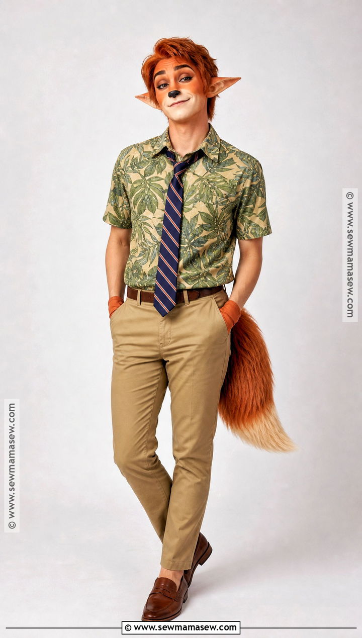 Nick Wilde Makeup Cosplay - 30 Nick Wilde Cosplay Ideas
