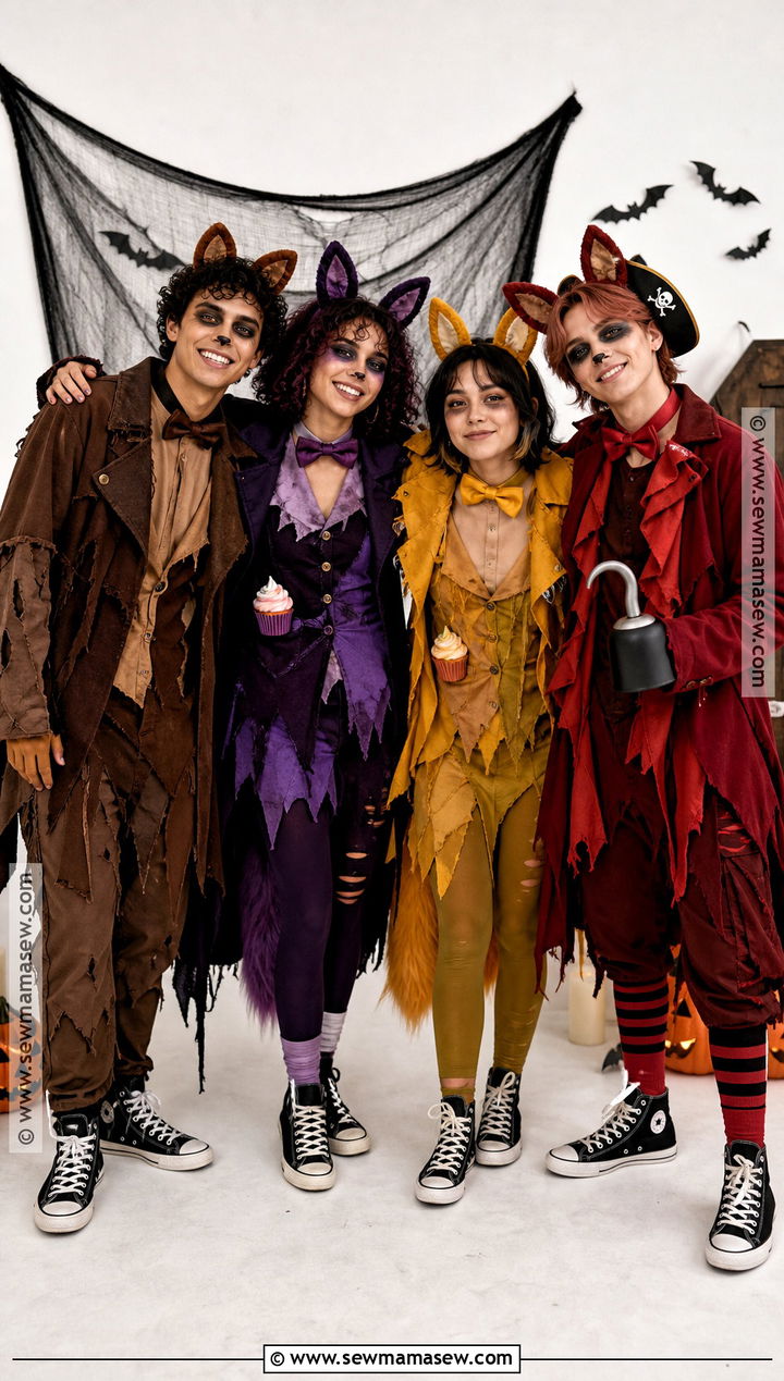 Nightmare Animatronic FNAF Group Costume - 30 fnaf group costume ideas