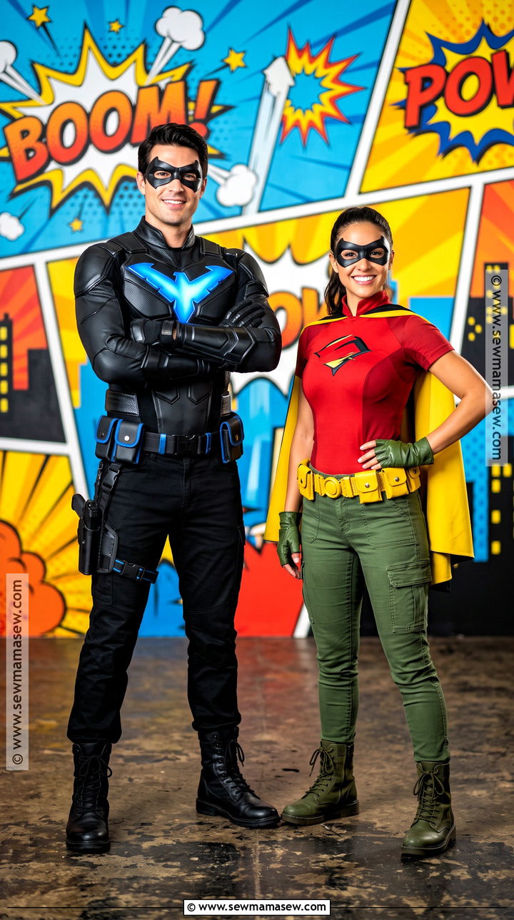 Nightwing And Robin Duo Costume - 35 night wing costume ideas