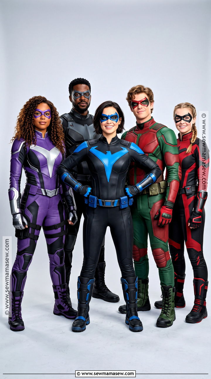 Nightwing Group Costume - 35 night wing costume ideas