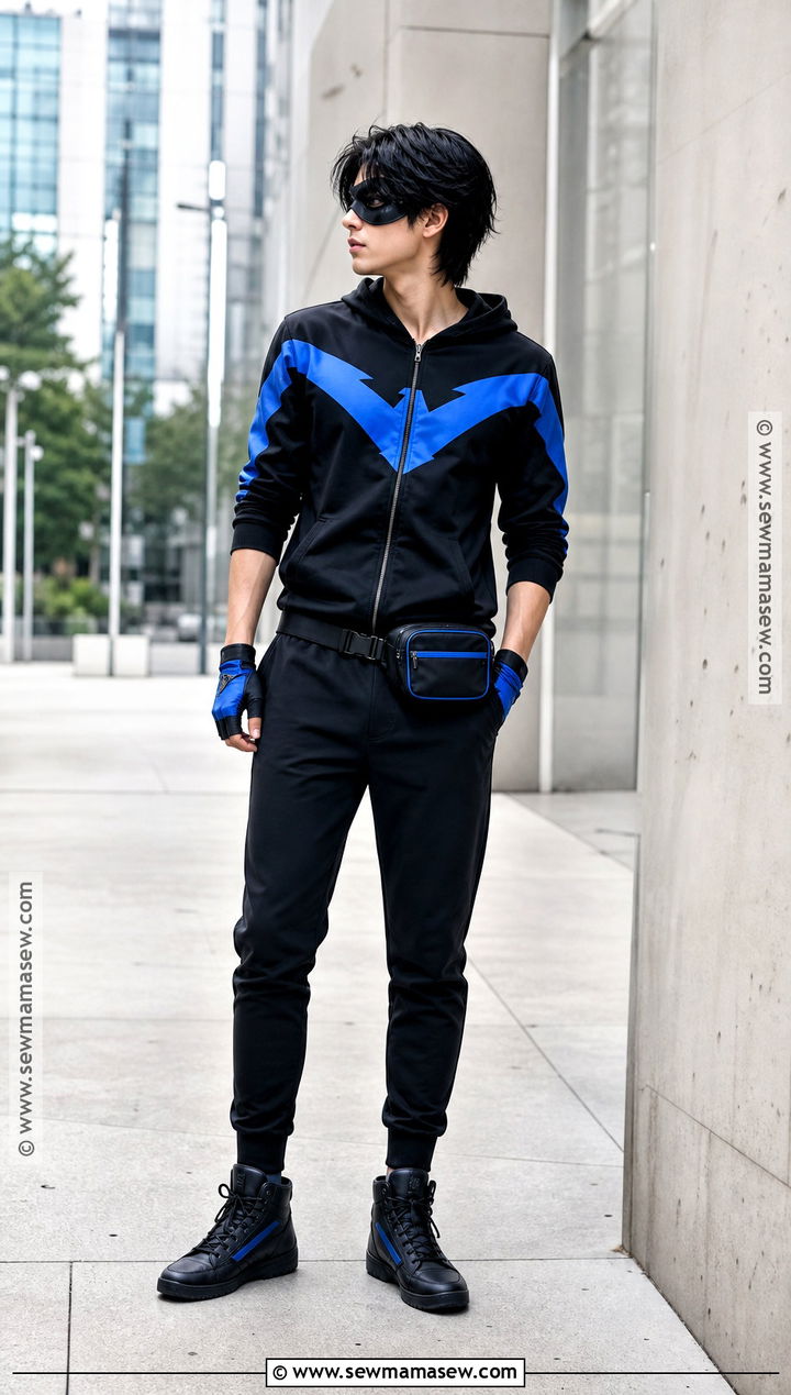Nightwing Hoodie Costume - 35 nightwing costumes