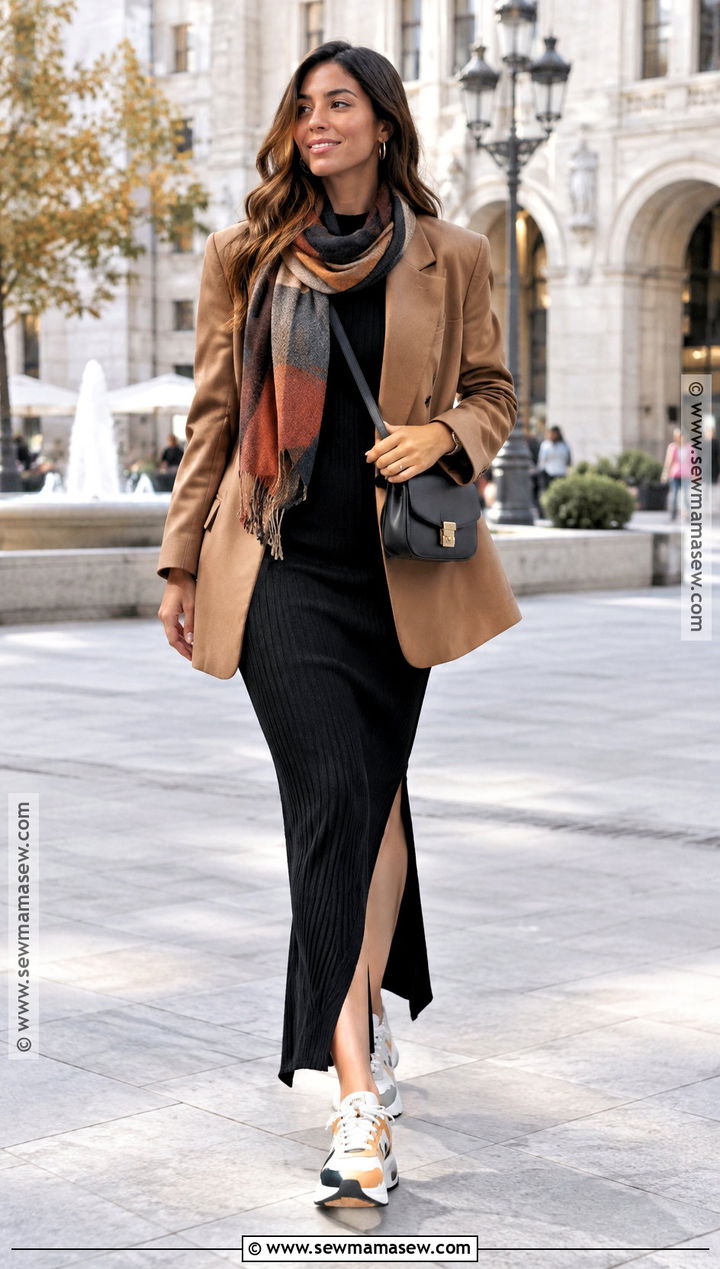 Nike Air Max With A Maxi Dress - 15 Nike Air Max Fall Style Ideas