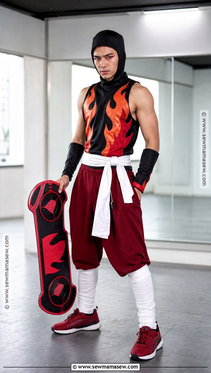 Ninja Flame Outfit Subway Surfers Cosplay - 30 subway surfers cosplay ideas