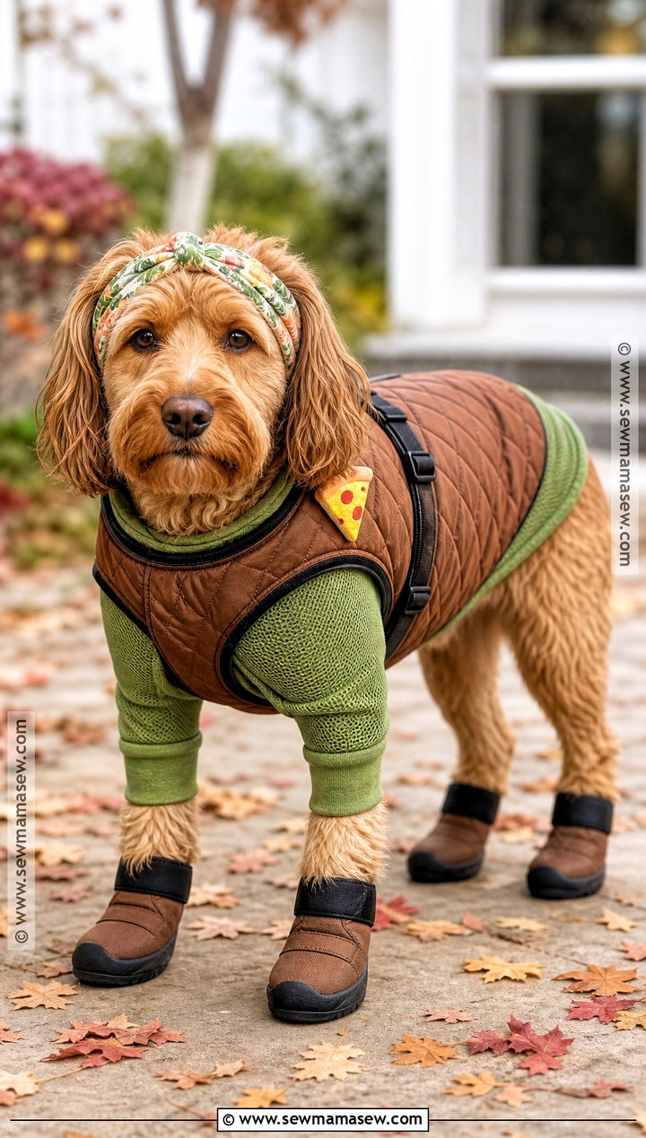 Ninja Turtle Dog Costume - 30 ninja turtles halloween costumes