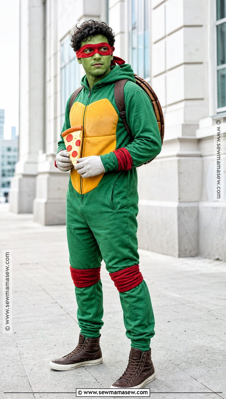 Ninja Turtle Green Costume - 35 green halloween costumes