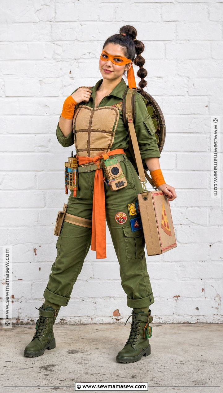 Ninja Turtle Jumpsuit Costume - 30 Ninja Turtle Costume Ideas for Women