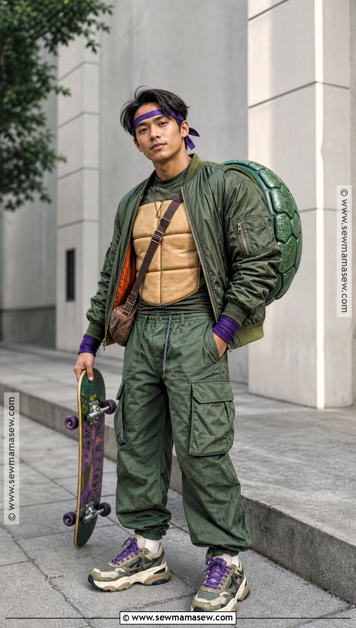 Ninja Turtle Streetwear Costume - 30 ninja turtle halloween costume ideas