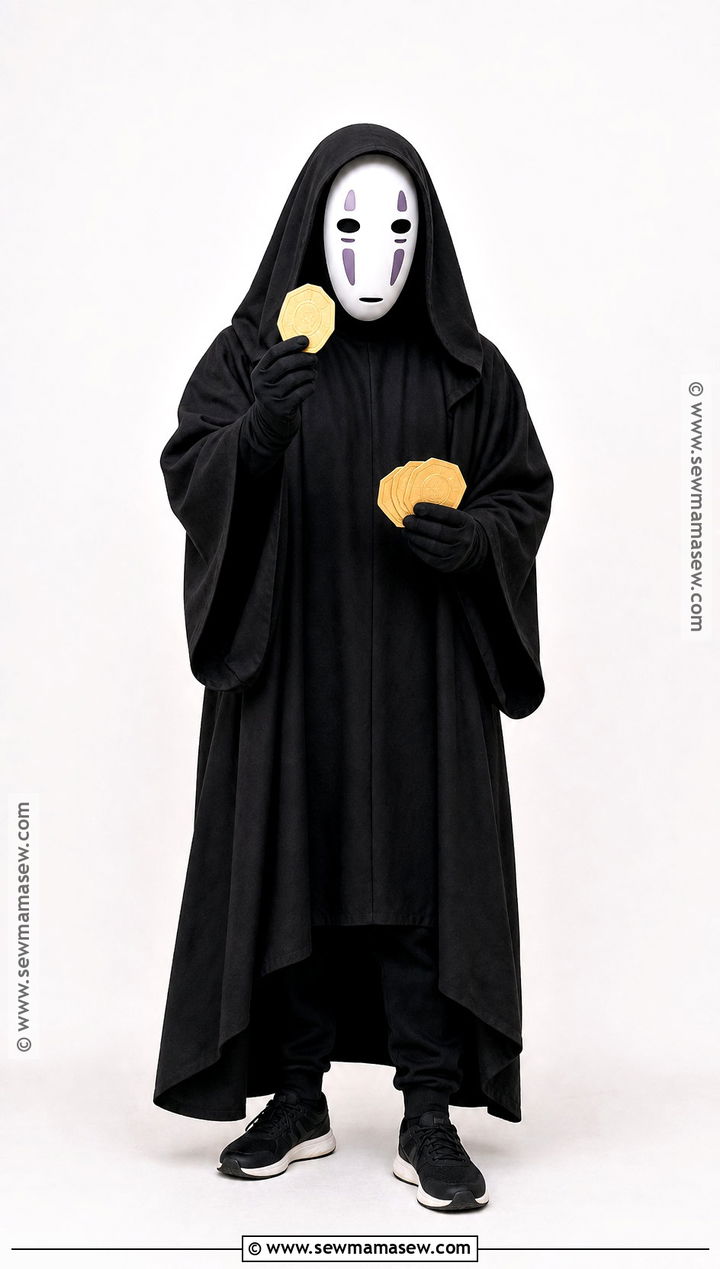 No Face Halloween Costume - 30 studio ghibli halloween costumes