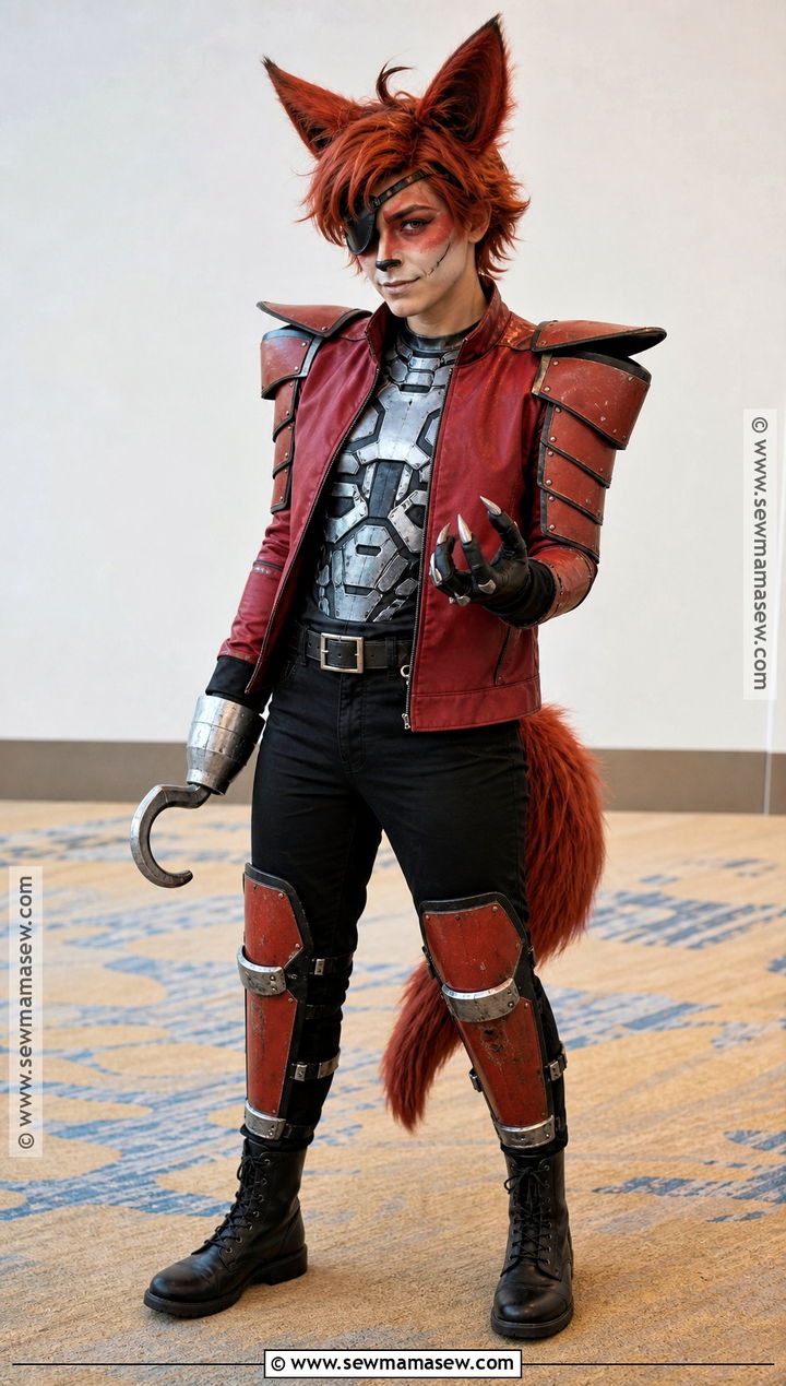 No Mask Withered Foxy Cosplay - 30 withered foxy cosplay ideas