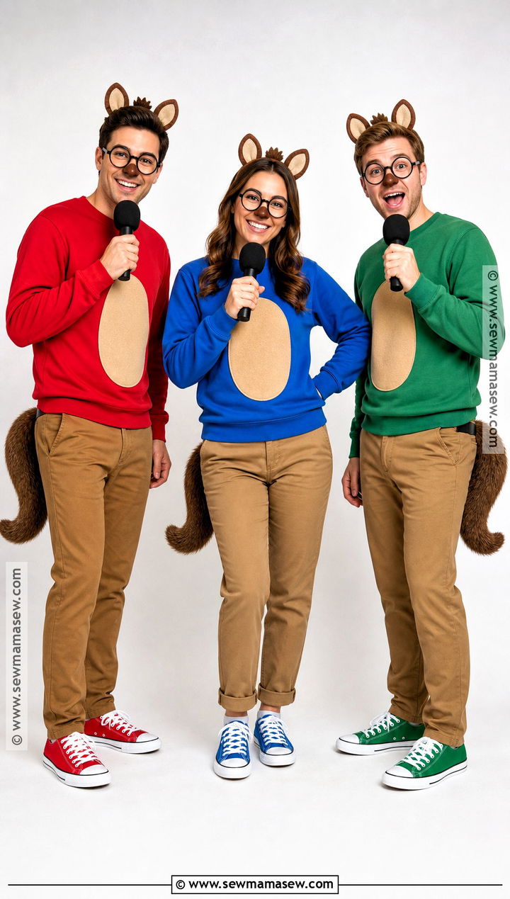 No Sew Alvin Simon And Theodore Costume - 30 alvin simon and theodore costumes