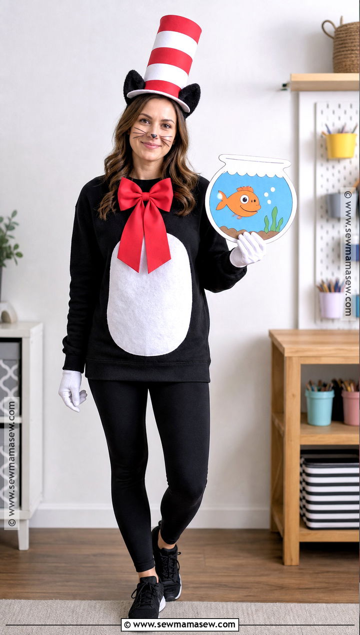 No Sew Cat In The Hat Costume - 40 cat in the hat costume ideas