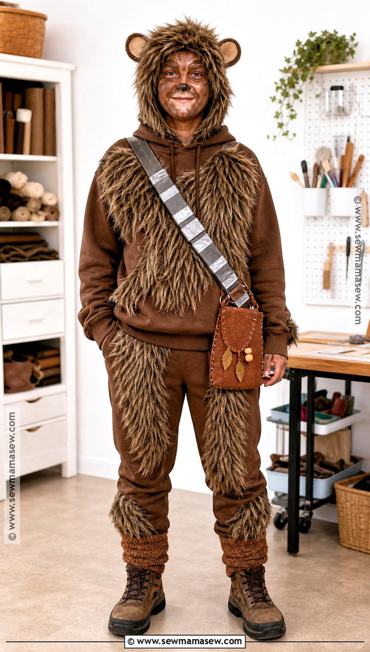 No Sew Chewbacca Costume - 35 Chewbacca Costume Ideas