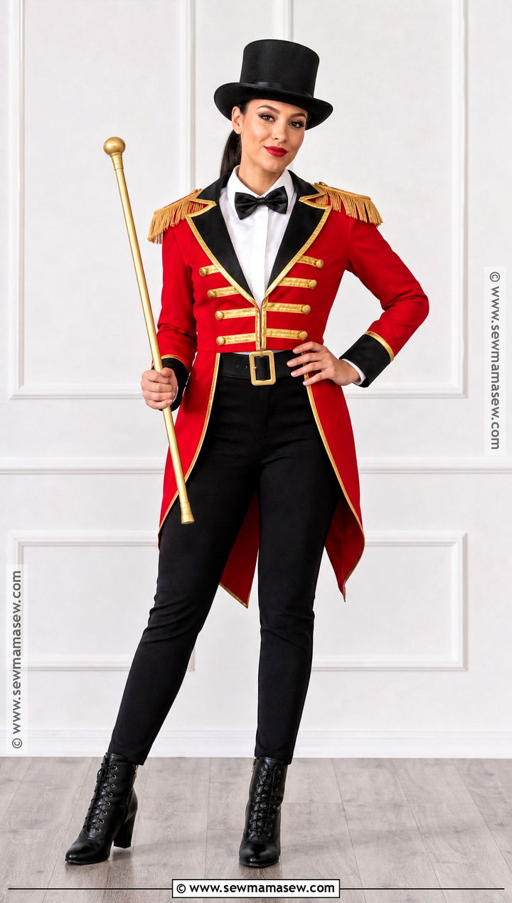 No Sew Circus Ringmaster Costume - 30 circus ringmaster costume ideas