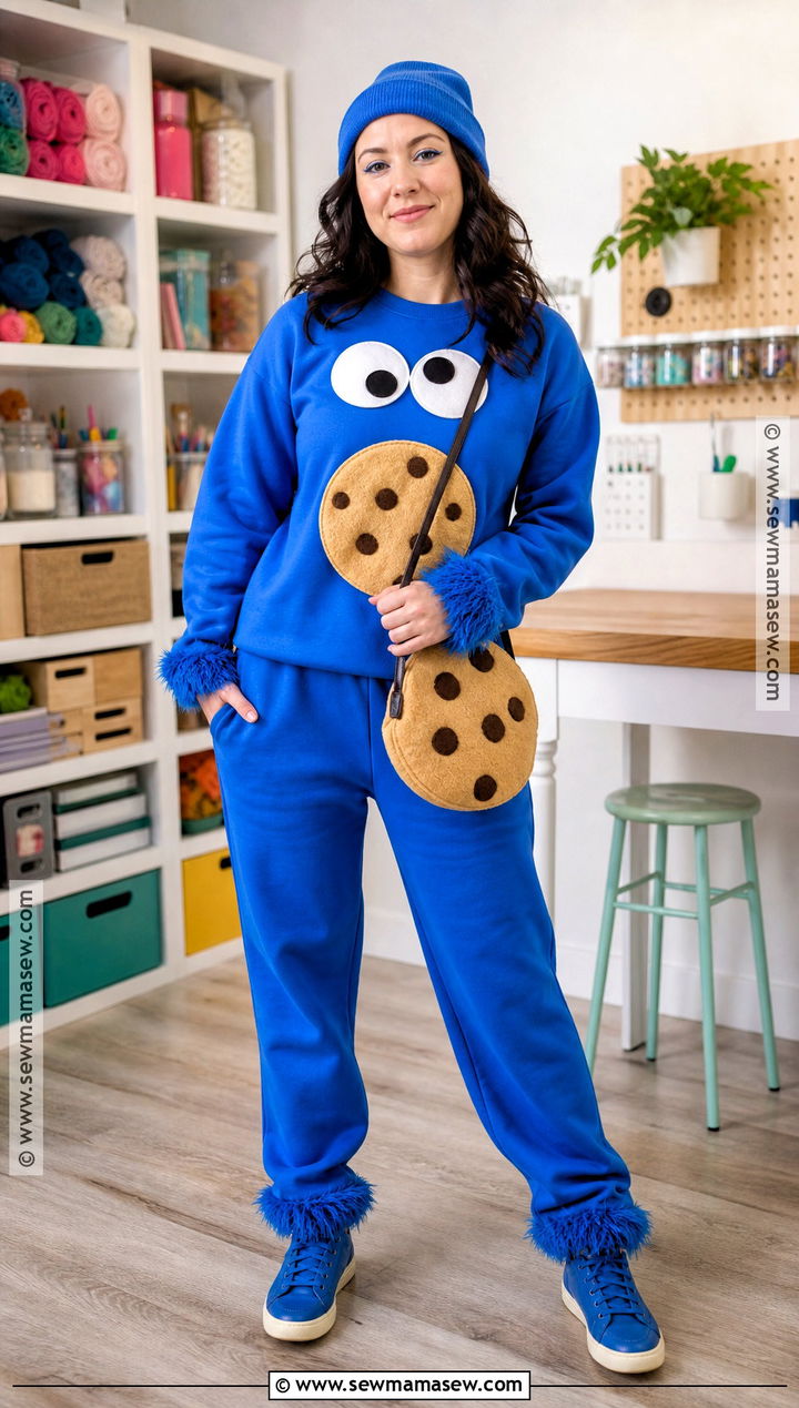 No Sew Cookie Monster Costume - 40 cookie monster costume ideas