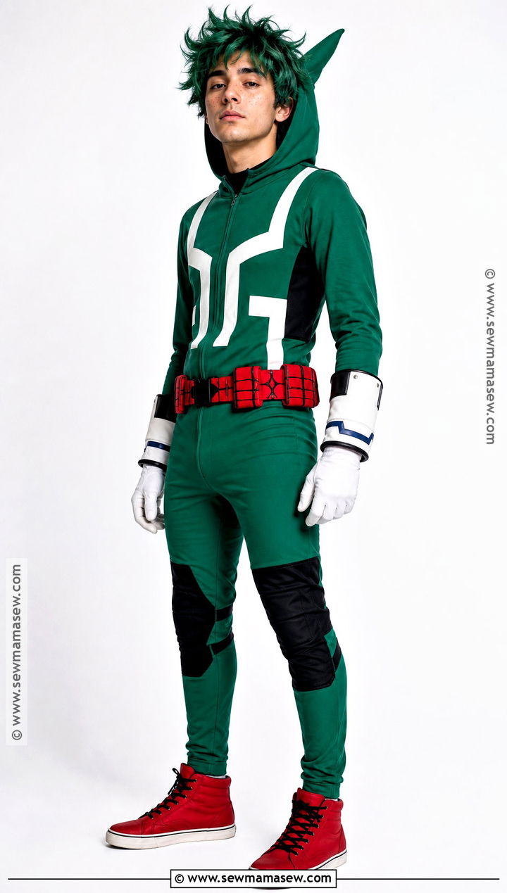 No Sew Deku Costume - 35 Deku Hero Costume Ideas