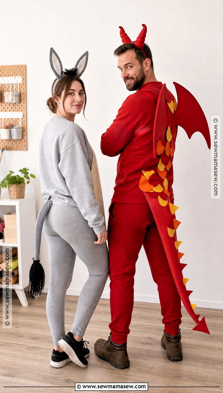 No Sew Donkey And Dragon Costume - 35 donkey and dragon costume ideas