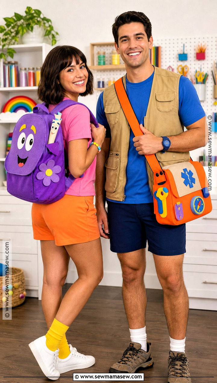 No Sew Dora And Diego Costume - 30 dora and diego costume ideas