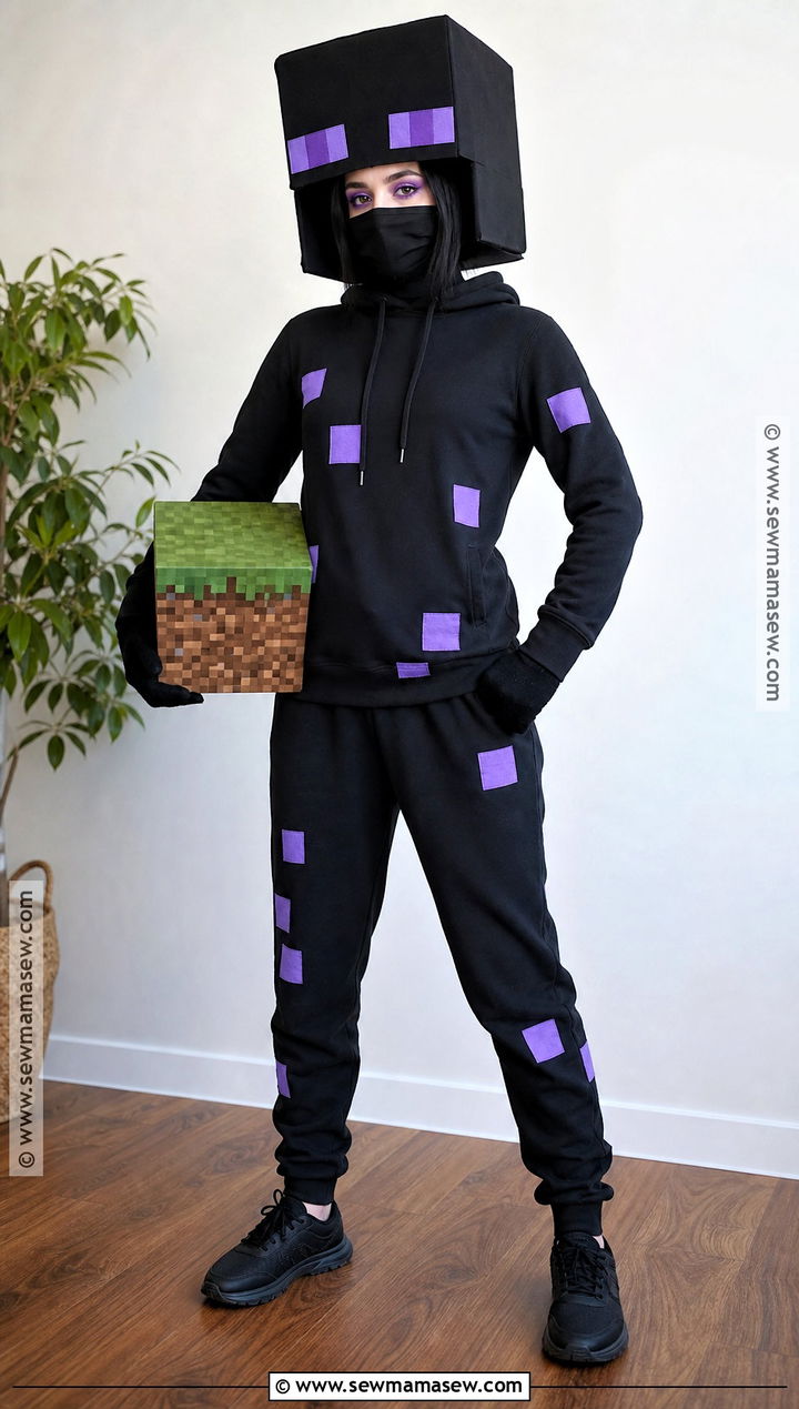 No Sew Enderman Cosplay - 35 enderman cosplay ideas