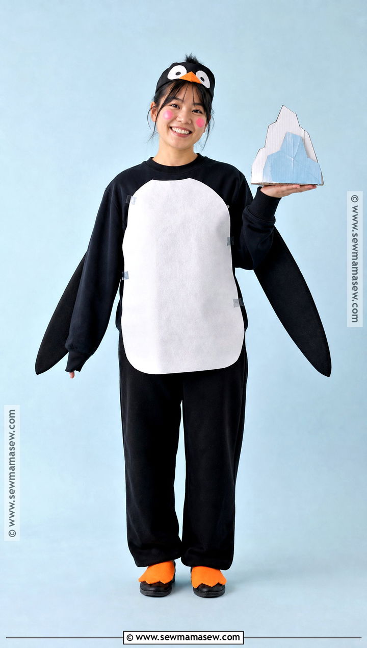 No Sew Felt Penguin Costume - 35 penguin costume ideas