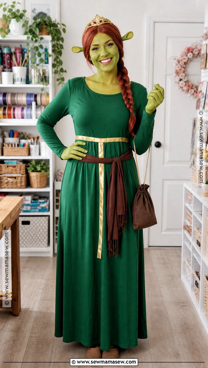 No Sew Fiona Costume - 40 fiona costume ideas