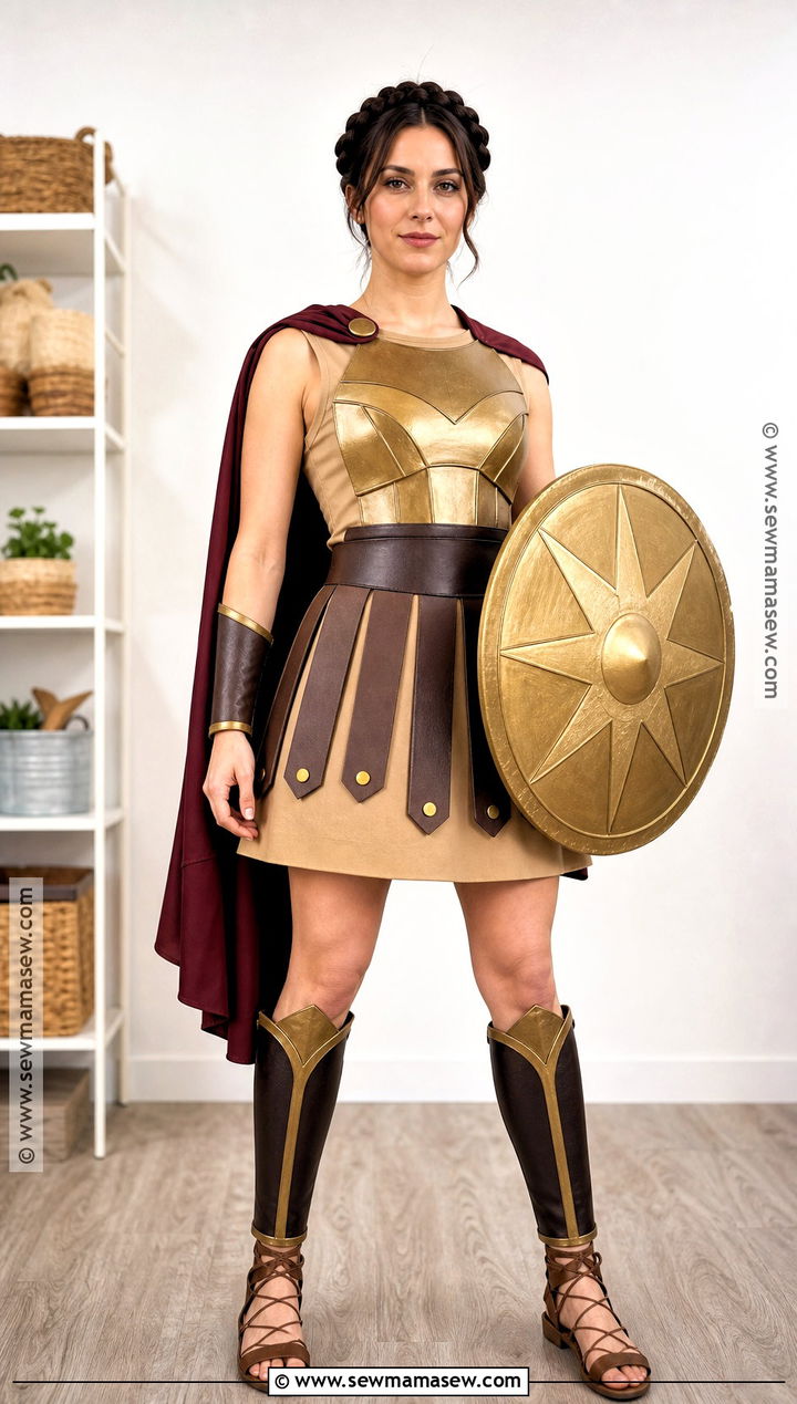 No Sew Gladiator Costume - 30 gladiator costume ideas