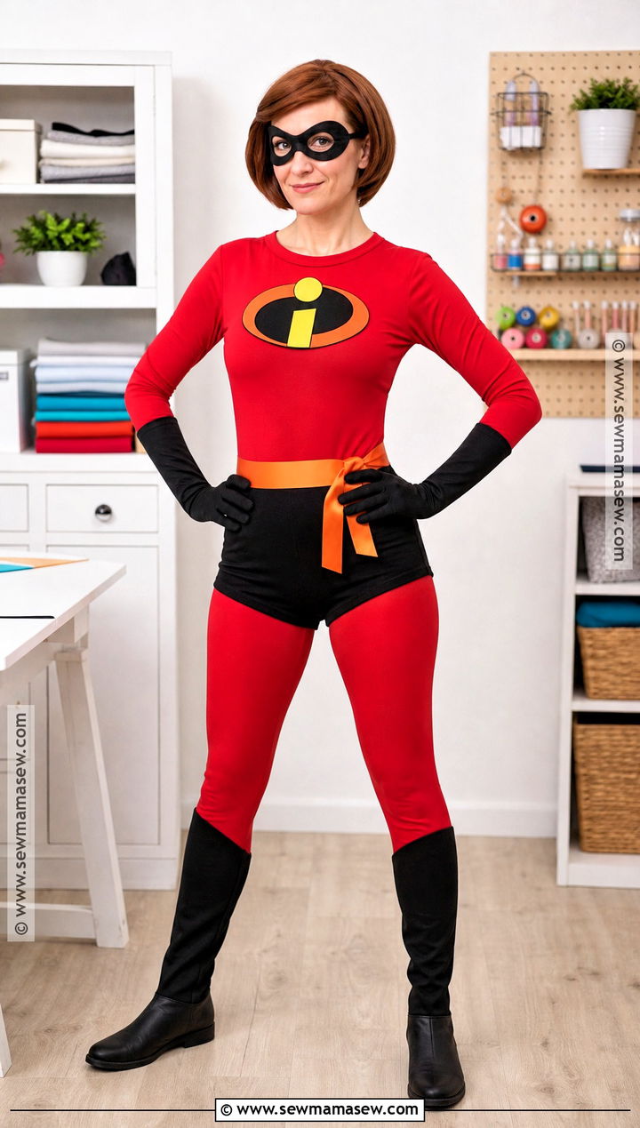 No Sew Mrs Incredible Costume - 35 mrs incredible costume ideas