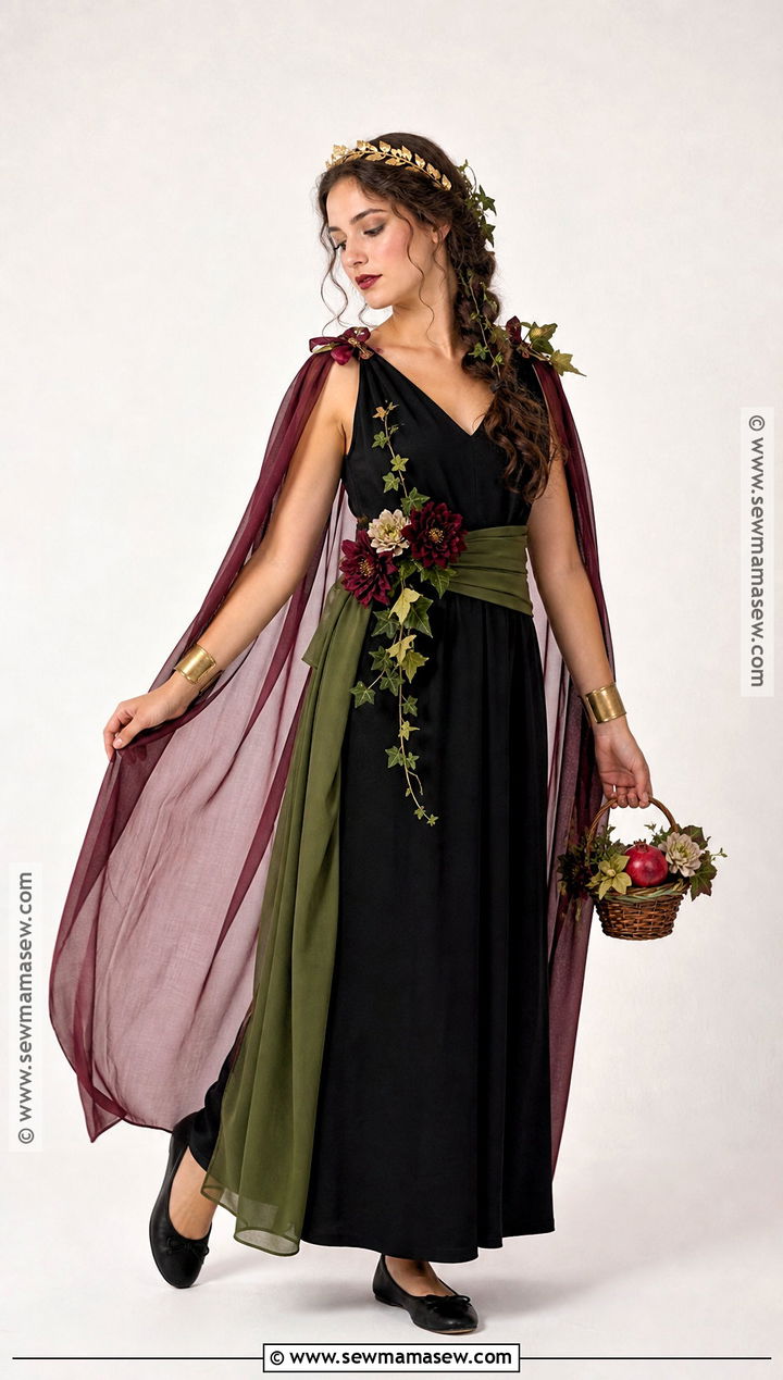 No Sew Persephone Costume - 40 Persephone Costume Ideas