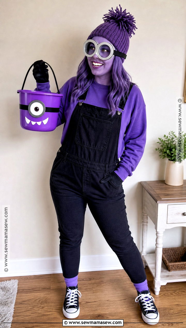 No Sew Purple Minion Costume - 40 purple minion costume ideas