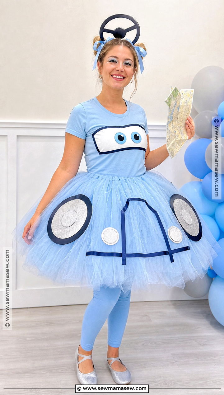 No Sew Sally Tutu Costume - 30 sally from cars costume ideas