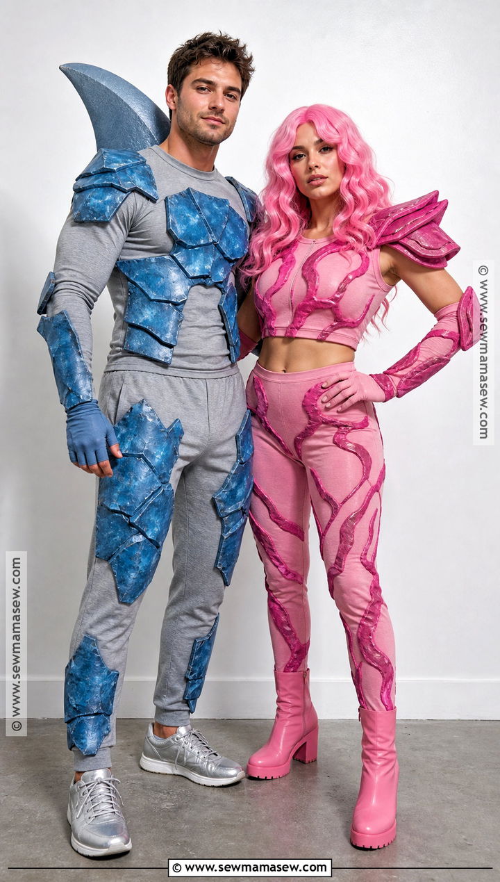 No Sew Sharkboy And Lavagirl Costume - 30 sharkboy and lavagirl costume ideas for couples