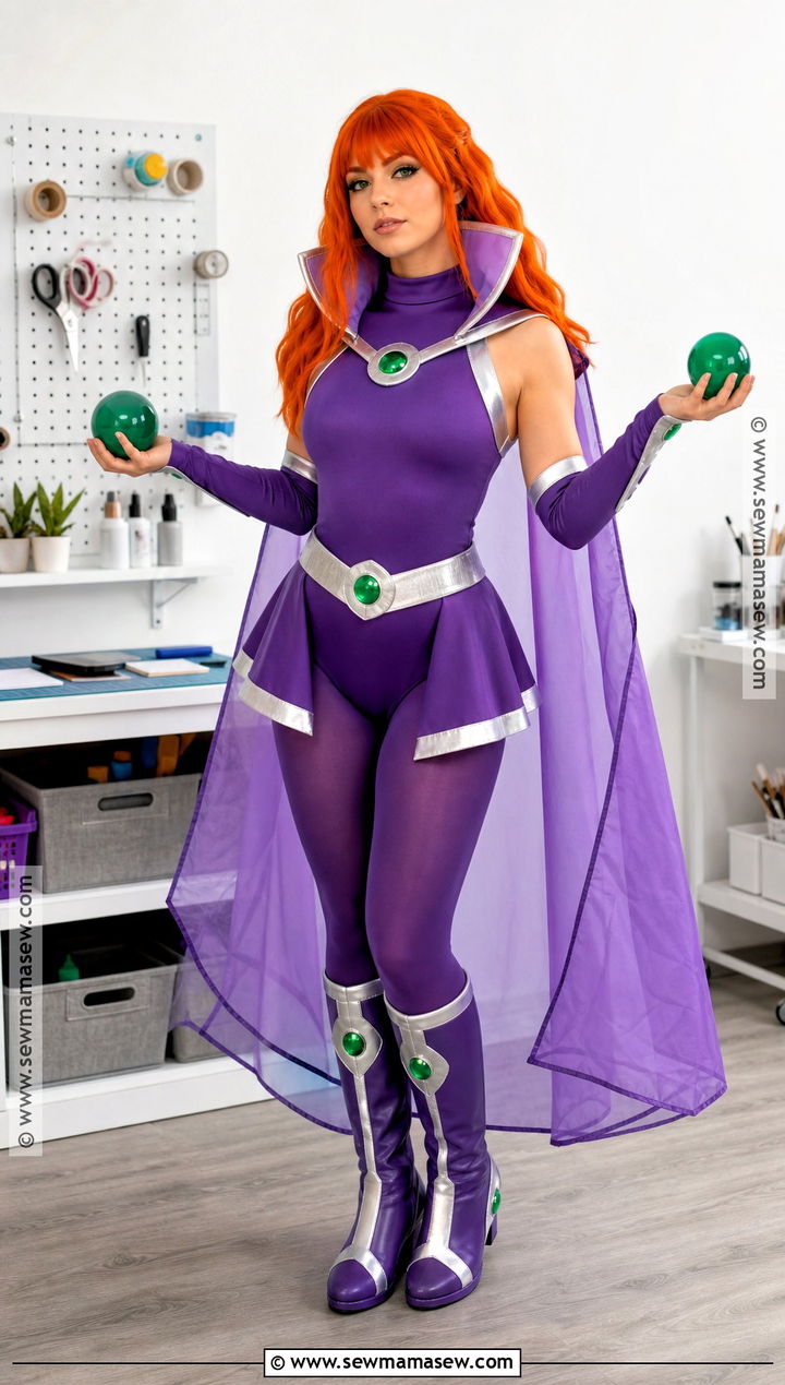 No Sew Starfire Costume - 50 starfire costume ideas