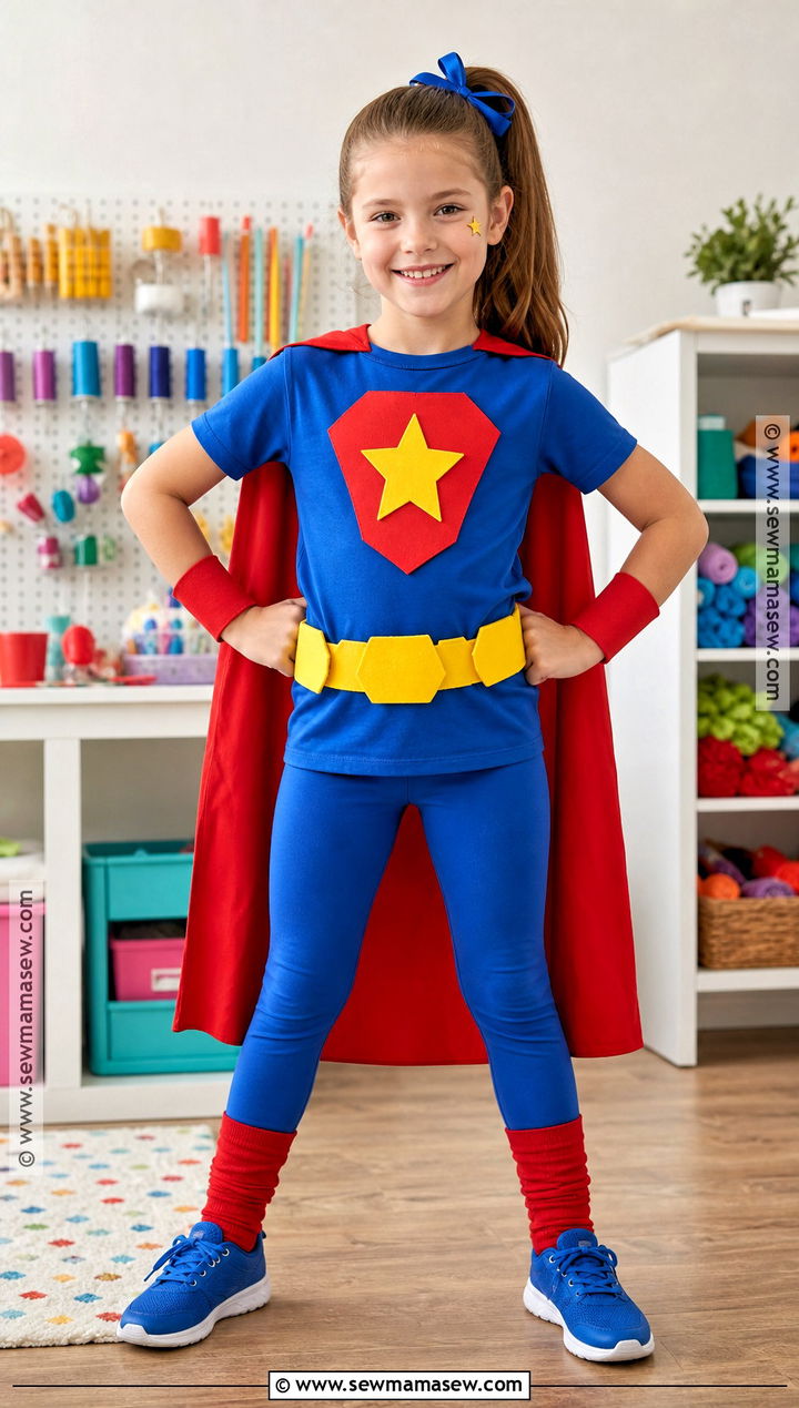 No Sew Superman Costume - 30 Superman Costume Ideas for Girls