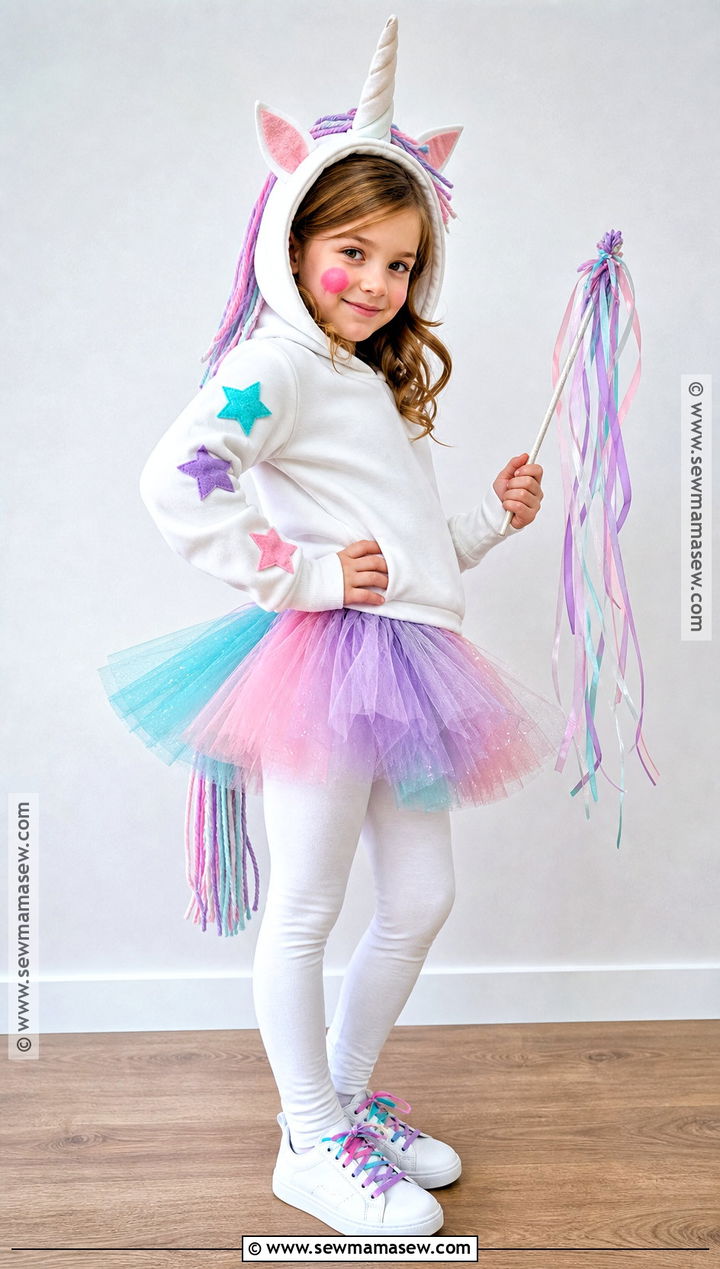 No Sew Unicorn Costume - 30 unicorn costume ideas for kids