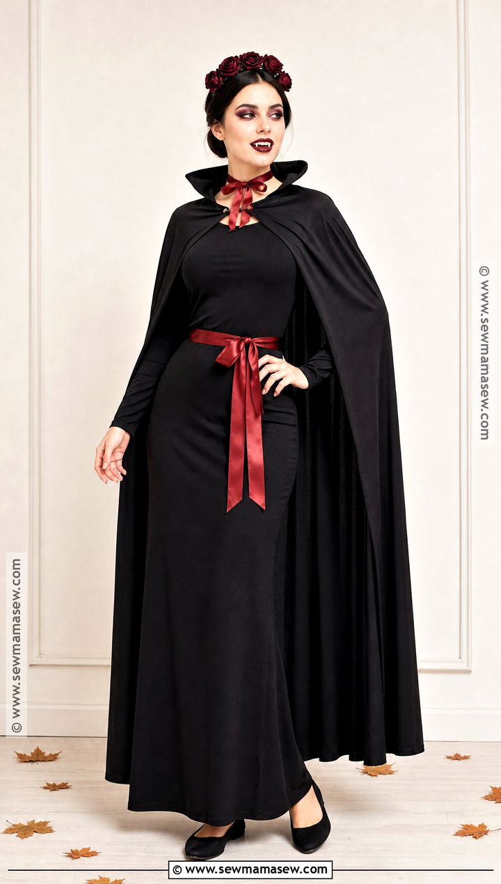 No Sew Vampire Costume - 50 vampire costume ideas