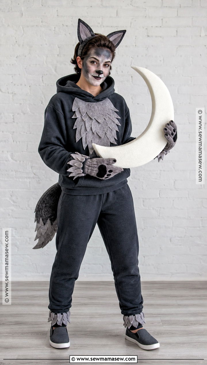 No Sew Wolf Costume - 40 wolf costume ideas