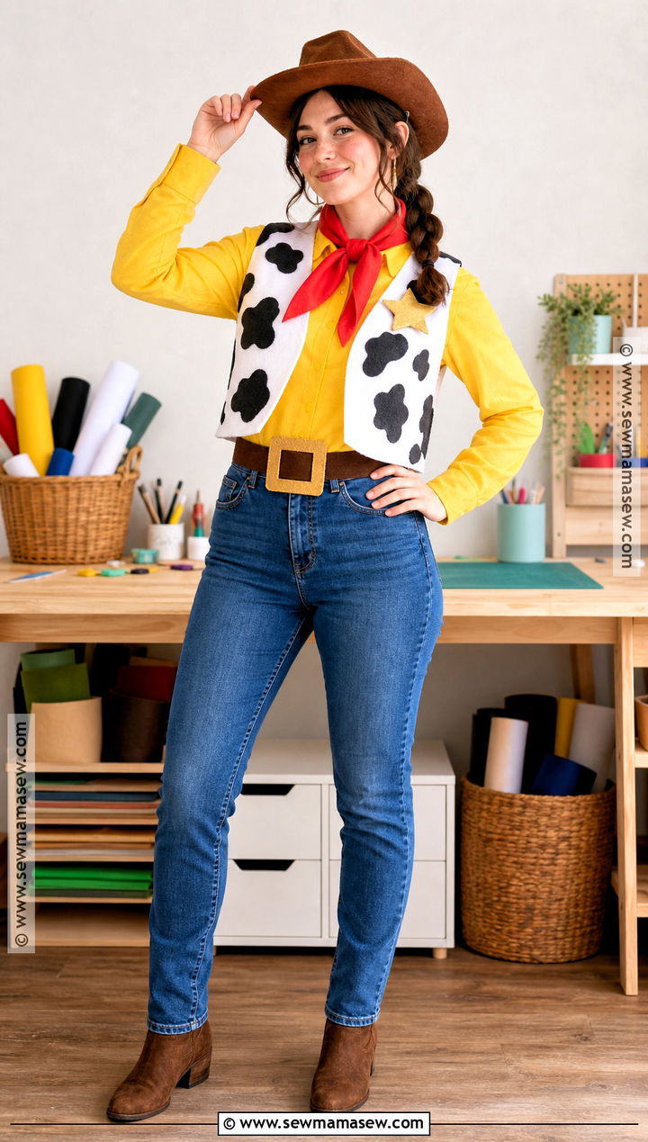No Sew Woody Costume - 40 woody costume ideas