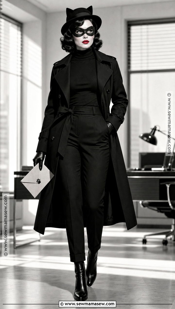 Noir Detective Catwoman Cosplay - 40 catwoman cosplay ideas