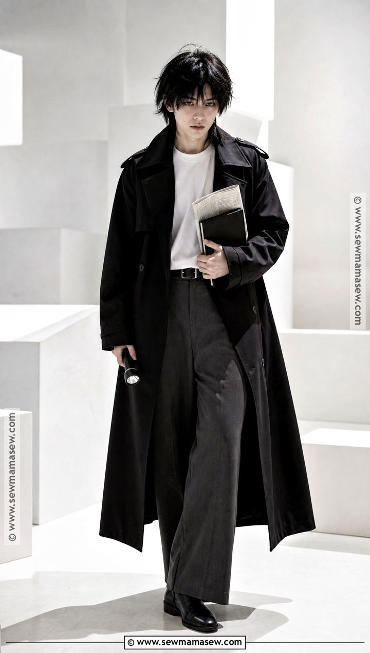 Noir L Cosplay With Black Trench Coat - 40 l cosplay ideas