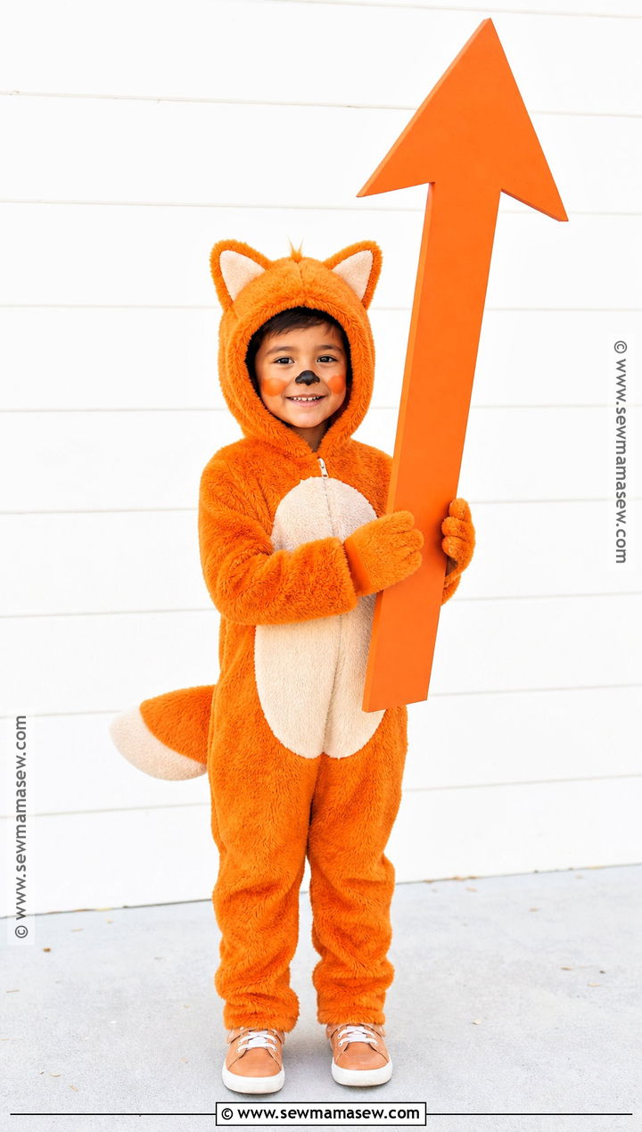North Going Zax Costume With Direction Sign - 30 dr seuss characters dress up ideas