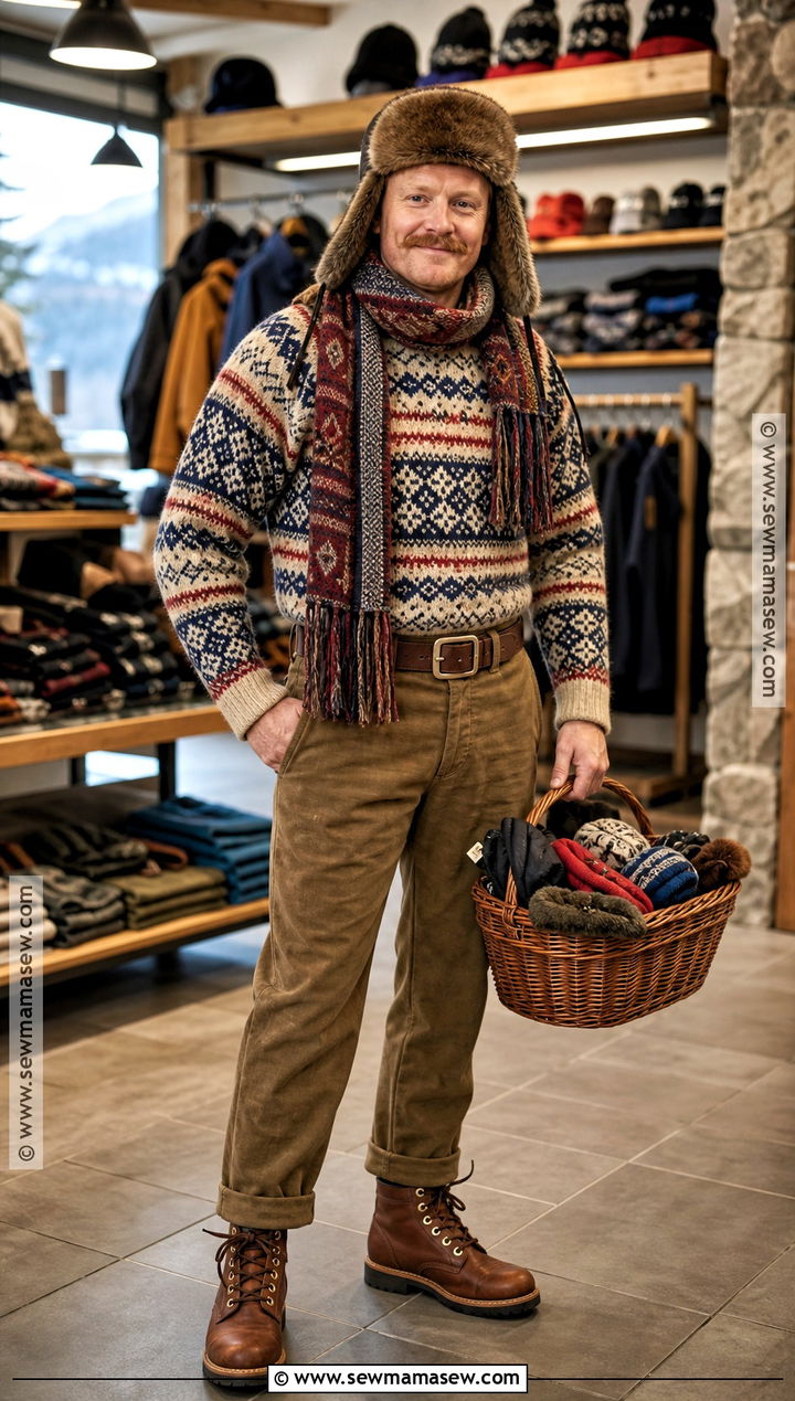 Oaken Shopkeeper Costume With Knit Sweater - 30 frozen costume ideas
