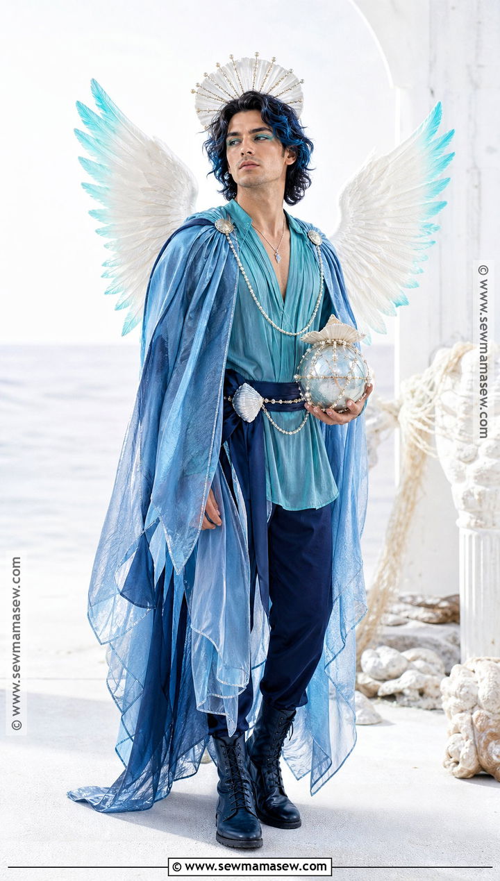 Ocean Angel Costume For Men - 30 angel costume ideas for men