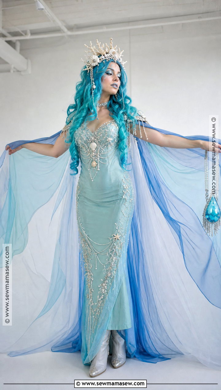 Ocean Cape Sea Fairy Cookie Costume - 30 Sea Fairy Cookie Costume Ideas