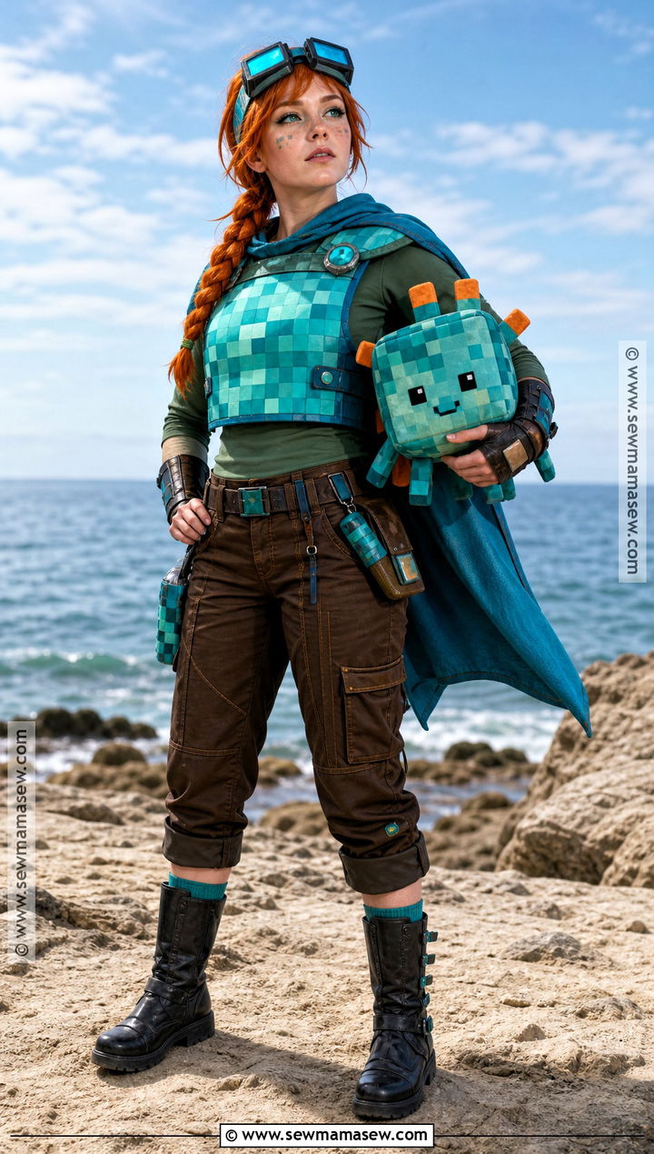 Ocean Explorer Alex Minecraft Costume - 30 alex minecraft costume ideas