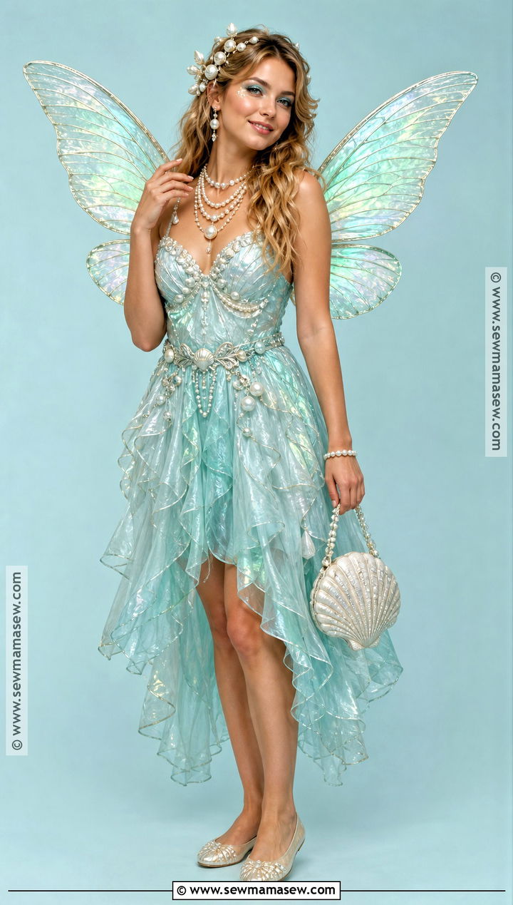 Ocean Pearl Fairy Costume - 35 halloween costumes fairy